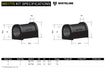 Whiteline 10 x 16 x 26 cm / Standard Alignment Front Control Arm Lower - Inner Rear Bushing Kit to Suit Hyundai, Mitubishi and Proton Autofit