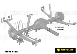 Whiteline 10 x 16 x 26 cm / Suits manual models Rear Tailshaft - Spacer Kit to Suit Mitsubishi Triton ML, MN and MQ, MR Autofit