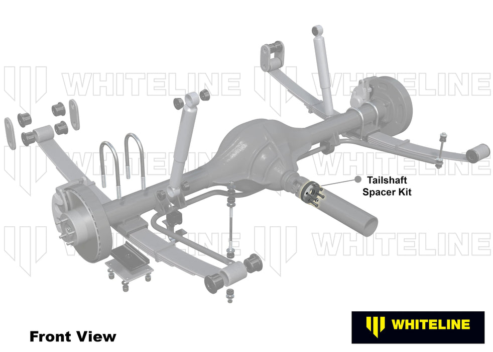 Whiteline 10 x 16 x 26 cm / Suits manual models Rear Tailshaft - Spacer Kit to Suit Mitsubishi Triton ML, MN and MQ, MR Autofit