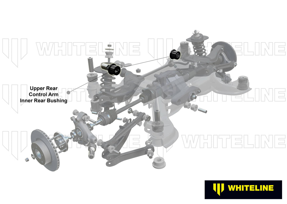 Whiteline 10 x 16 x 26 cm / Suits models to - 05/2011 Rear Control Arm Upper Rear - Inner Rear Bushig Kit to Suit Holden Commodore VE, VF and HSV Autofit
