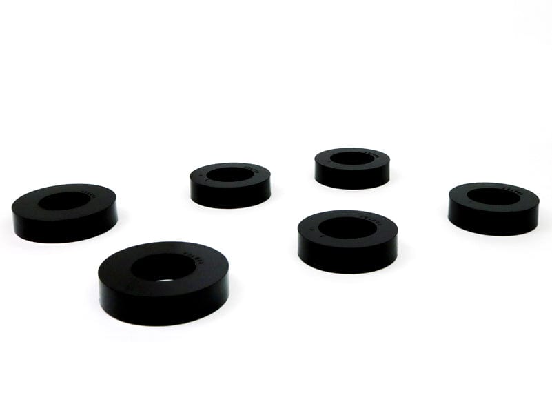 Whiteline 10 x 16 x 26 cm / Suits OEM bushings Rear Subframe - Align and Lock Bushing Kit to Suit Nissan 180SX, 200SX. 300ZX and Skyline Autofit