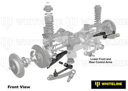 Whiteline 10 x 16 x 26 cm / Suits Whiteline KTA124 Rear Control Arm Lower Front and Rear - Arm Service Kit to Suit Whiteline Control Arms KTA124 Autofit