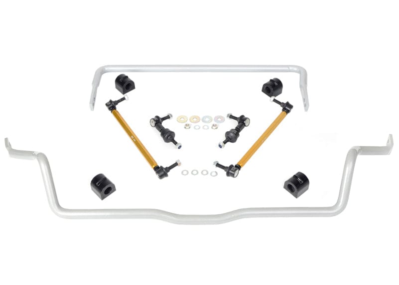 Whiteline 106 x 27 x 24 cm Front and Rear Sway Bar - Vehicle Kit to Suit Ford Focus LS-LZ and Mazda3 BK, BL Autofit
