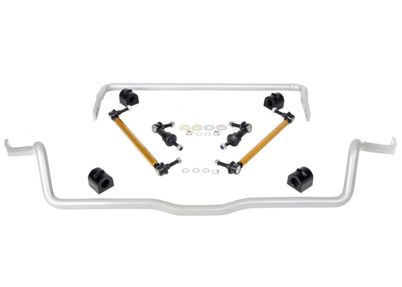 Whiteline 106 x 27 x 24 cm Front and Rear Sway Bar - Vehicle Kit to Suit Ford Focus LS-LZ and Mazda3 BK, BL Autofit