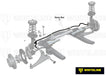 Whiteline 114 x 11 x 31 cm Front Sway Bar - 24mm 2 Point Adjustable to Suit Ford Focus ST LZ Autofit