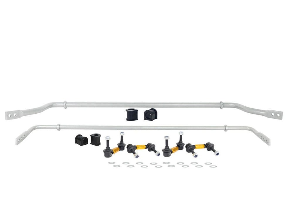 Whiteline 114 x 22 x 27 cm Front and Rear Sway Bar - Vehicle Kit to Suit Mazda MX-5 NB Autofit
