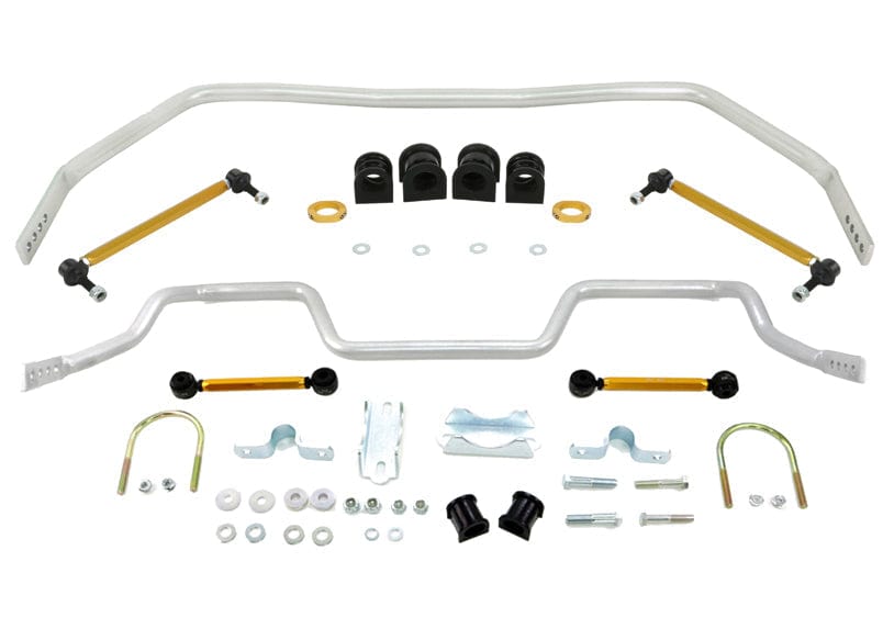 Whiteline 114 x 35 x 47 cm / Excludes convertible models Front and Rear Sway Bar - Vehicle Kit to Suit Ford Mustang S197 Autofit