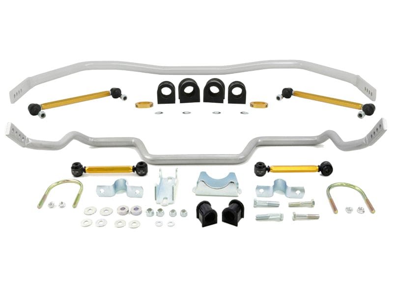 Whiteline 114 x 35 x 47 cm / Excludes convertible models Front and Rear Sway Bar - Vehicle Kit to Suit Ford Mustang S197 Autofit