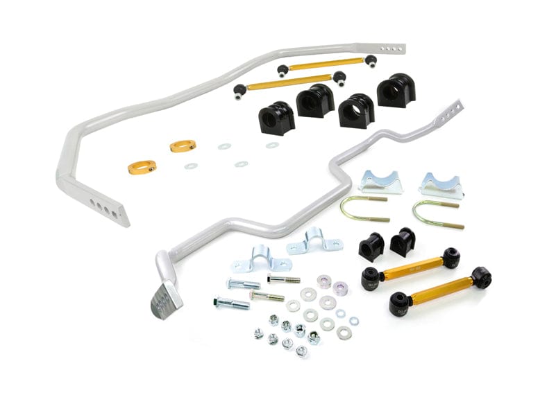 Whiteline 114 x 35 x 47 cm / Excludes convertible models Front and Rear Sway Bar - Vehicle Kit to Suit Ford Mustang S197 Autofit