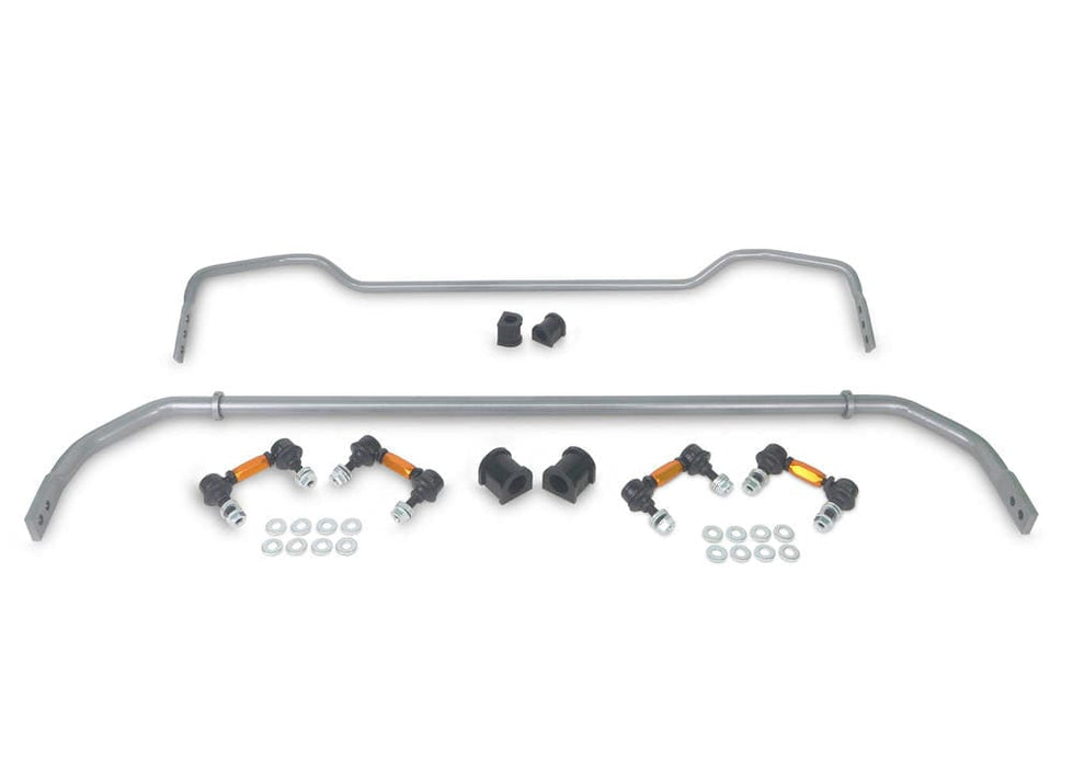 Whiteline 114 x 43 x 12 cm Front and Rear Sway Bar - Vehicle Kit to Suit Mazda MX-5 NC Autofit