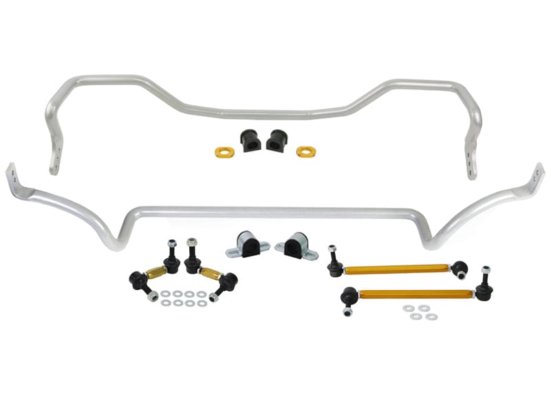 Whiteline 117 x 31 x 24 cm Front and Rear Sway Bar - Vehicle Kit to Suit Mitsubishi Lancer CJ, CY Ralliart Awd Autofit