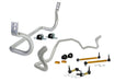 Whiteline 117 x 31 x 24 cm Front and Rear Sway Bar - Vehicle Kit to Suit Mitsubishi Lancer CJ, CY Ralliart Awd Autofit