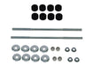 Whiteline 12 x 5 x 41 cm / 280mm - Links, Nuts, Washers and Bushings Universal Sway Bar Link - Treaded Rod and Bushings style - 280mm With Bushings Autofit