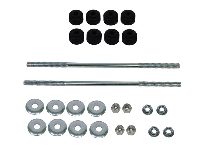 Whiteline 12 x 5 x 41 cm / 280mm - Links, Nuts, Washers and Bushings Universal Sway Bar Link - Treaded Rod and Bushings style - 280mm With Bushings Autofit