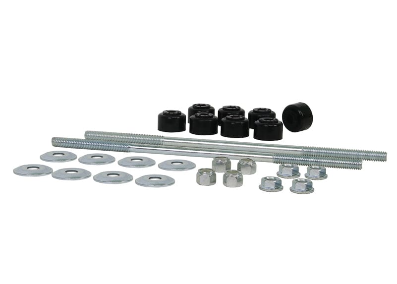 Whiteline 12 x 5 x 41 cm / 280mm - Links, Nuts, Washers and Bushings Universal Sway Bar Link - Treaded Rod and Bushings style - 280mm With Bushings Autofit
