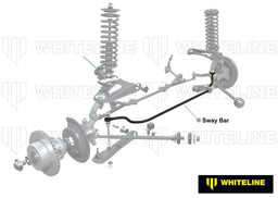 Whiteline 120 x 20 x 10 cm / Clamps on to OEM sway bar - suits models with extractors Front Sway Bar - 22mm Non Adjustable to Suit Holden Torana LC, LJ Autofit