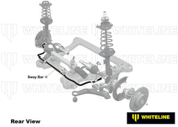 Whiteline 120 x 20 x 10 cm / Excludes models with electric steering Front Sway Bar - 26mm 2 Point Adjustable to Suit Mitsubishi ASX and Lancer Autofit