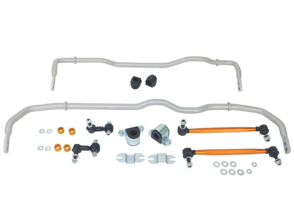 Whiteline 120 x 20 x 10 cm Front and Rear Sway Bar - Vehicle Kit to Suit Audi, Seat, Skoda and Volkswagen MQB Awd Autofit