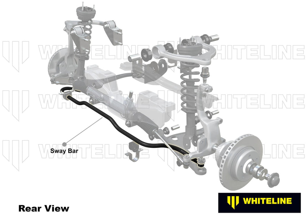 Whiteline 120 x 20 x 10 cm Front Sway Bar - 22mm 2 Point Adjustable to Suit Nissan Skyline R32, R33 GTR Autofit