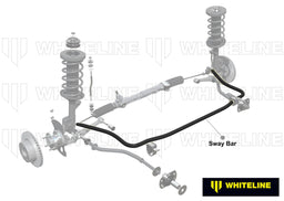 Whiteline 120 x 20 x 10 cm Front Sway Bar - 27mm 4 Point Adjustable to Suit Holden Commodore VB-VP and HSV Autofit