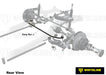 Whiteline 120 x 20 x 10 cm Front Sway Bar - 30mm Non Adjustable to Suit Toyota Land Cruiser 100 Series IFS Autofit
