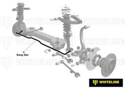 Whiteline 120 x 20 x 10 cm / MOTORSPORT Rear Sway Bar - 26mm 3 Point Adjustable to Suit Mitsubishi Galant HG, HH VR4 Awd Autofit