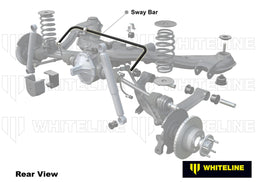 Whiteline 120 x 20 x 10 cm Rear Sway Bar - 16mm 3 Point Adjustable to Suit BMW 3 Series E30 Autofit