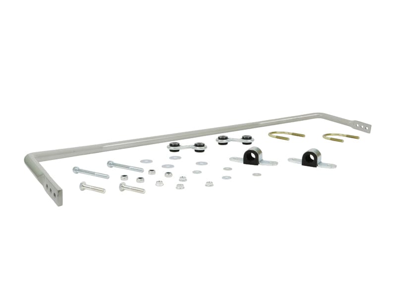 Whiteline 120 x 20 x 10 cm Rear Sway Bar - 24mm 3 Point Adjustable to Suit Seat, Skoda and Volkswagen PQ25 Autofit