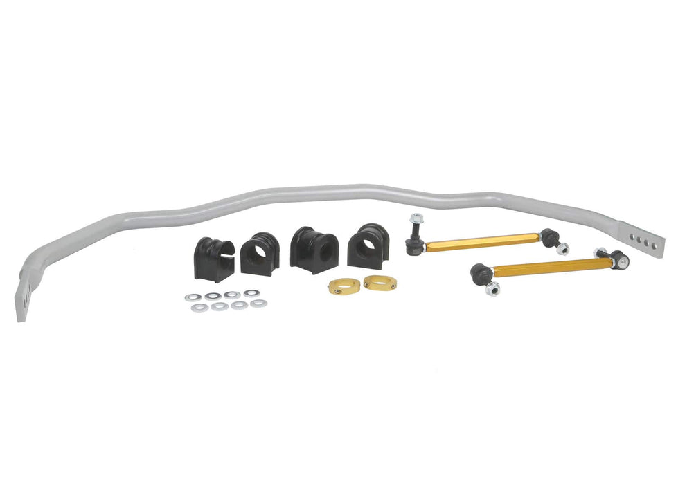 Whiteline 120 x 20 x 10 cm / Recommend use with 27mm rear sway bar Front Sway Bar - 33mm 4 Point Adjustable to Suit Ford Mustang S197 Autofit