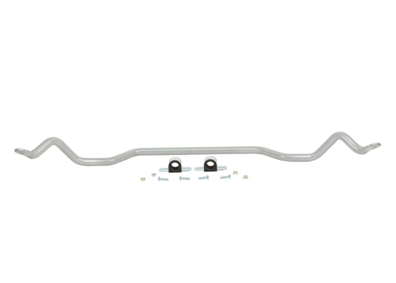 Whiteline 120 x 20 x 10 cm / Suits 1971 - 1973 models with 1045mm eye - 670mm D-bushing centre Front Sway Bar - 27mm Non Adjustable to Suit Ford Falcon/Fairlane XA-XF and Mustang Classic Autofit