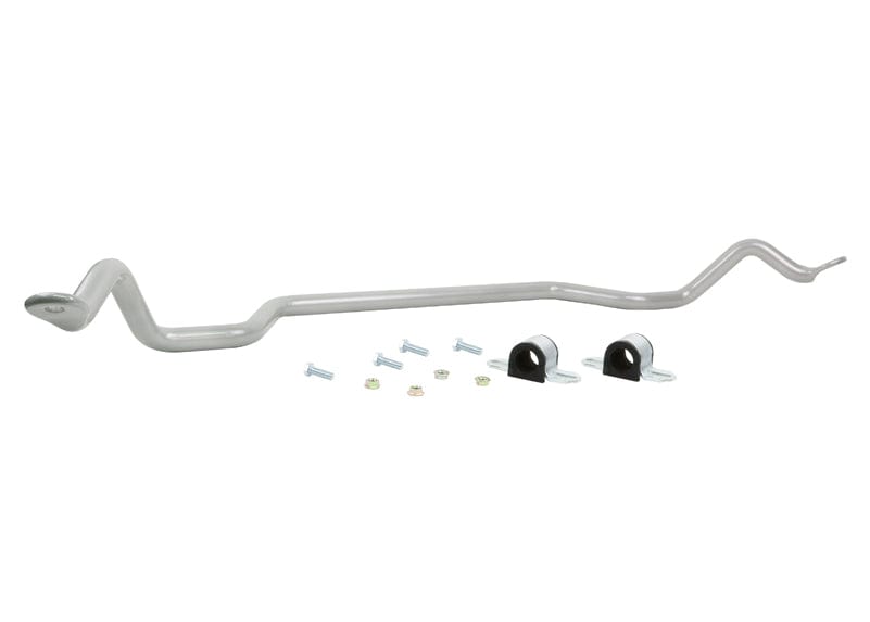 Whiteline 120 x 20 x 10 cm / Suits 1971 - 1973 models with 1045mm eye - 670mm D-bushing centre Front Sway Bar - 27mm Non Adjustable to Suit Ford Falcon/Fairlane XA-XF and Mustang Classic Autofit