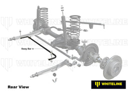Whiteline 120 x 20 x 10 cm / Suits models 1993 - on Front Sway Bar - 33mm Non Adjustable to Suit Toyota Land Cruiser 80 and 105 Series Autofit