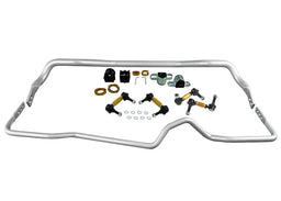Whiteline 120 x 33 x 11 cm Front and Rear Sway Bar - Vehicle Kit to Suit Nissan 350Z and Skyline Autofit