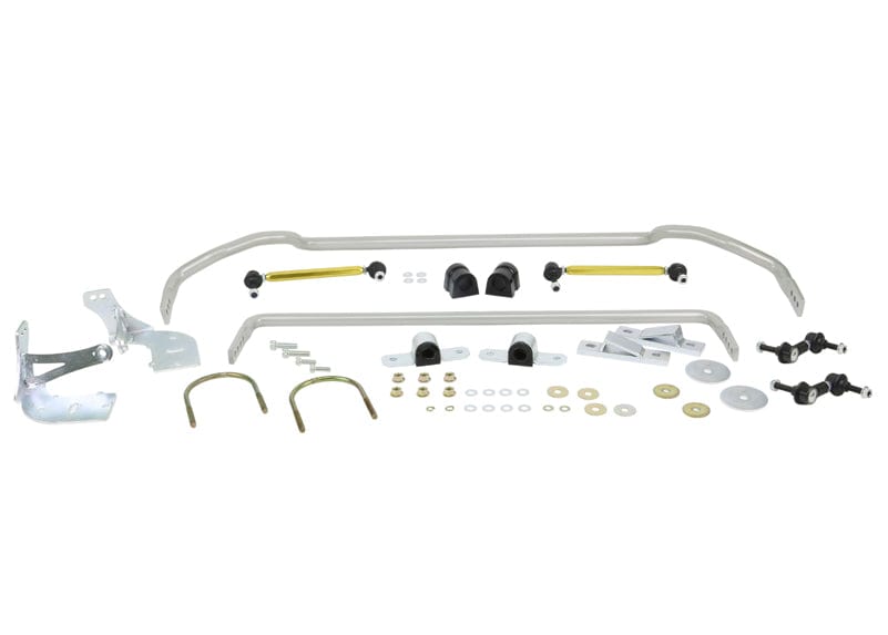 Whiteline 121 x 30 x 38 cm Front and Rear Sway Bar - Vehicle Kit to Suit Honda Civic Type R VIII Gen FD2 Autofit