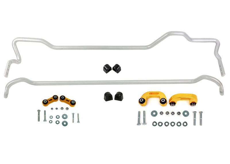 Whiteline 123 x 29 x 24 cm Front and Rear Sway Bar - Vehicle Kit to Suit Subaru Impreza GC WRX Autofit