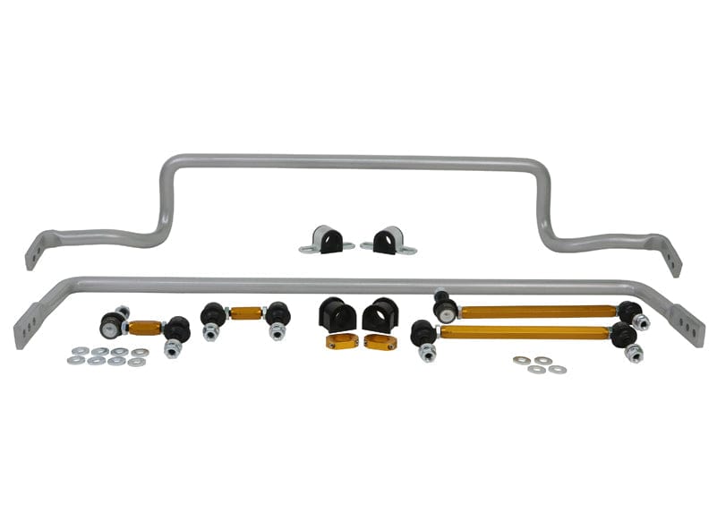 Whiteline 127 x 35 x 15 cm / Suits FWD models Front and Rear Sway Bar - Vehicle Kit to Suit Mitsubishi Lancer CJ, CY and ASX XA, XB, XC FWD Autofit