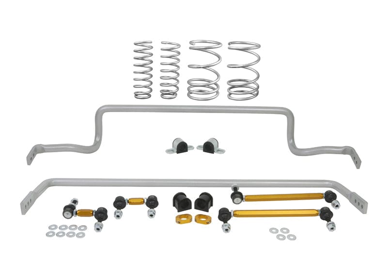 Whiteline 127 x 40 x 19 cm / Suits models without electric steering and with rear OEM sway bar Front and Rear Grip Series Kit to Suit Mitsubishi Lancer CJ, CY Fwd Autofit