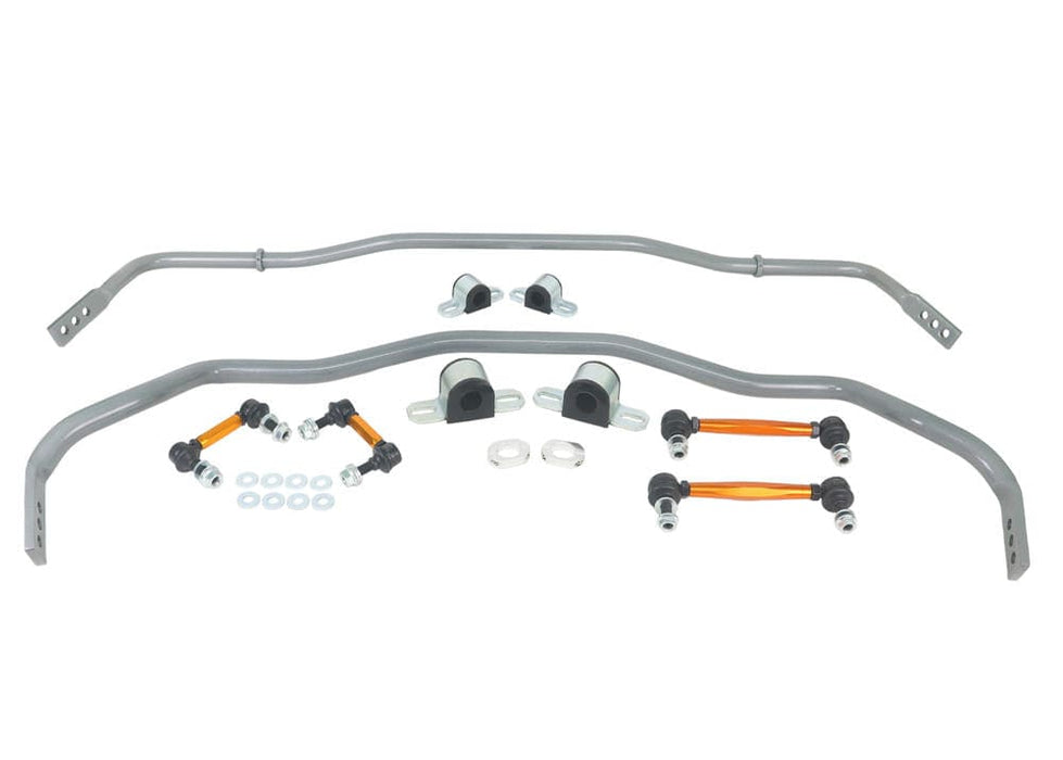 Whiteline 133 x 33 x 10 cm Front and Rear Sway Bar - Vehicle Kit to Suit Ford Mustang S550 FM, FN Autofit