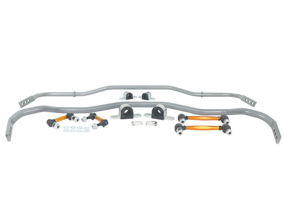 Whiteline 133 x 33 x 10 cm Front and Rear Sway Bar - Vehicle Kit to Suit Ford Mustang S550 FM, FN Autofit