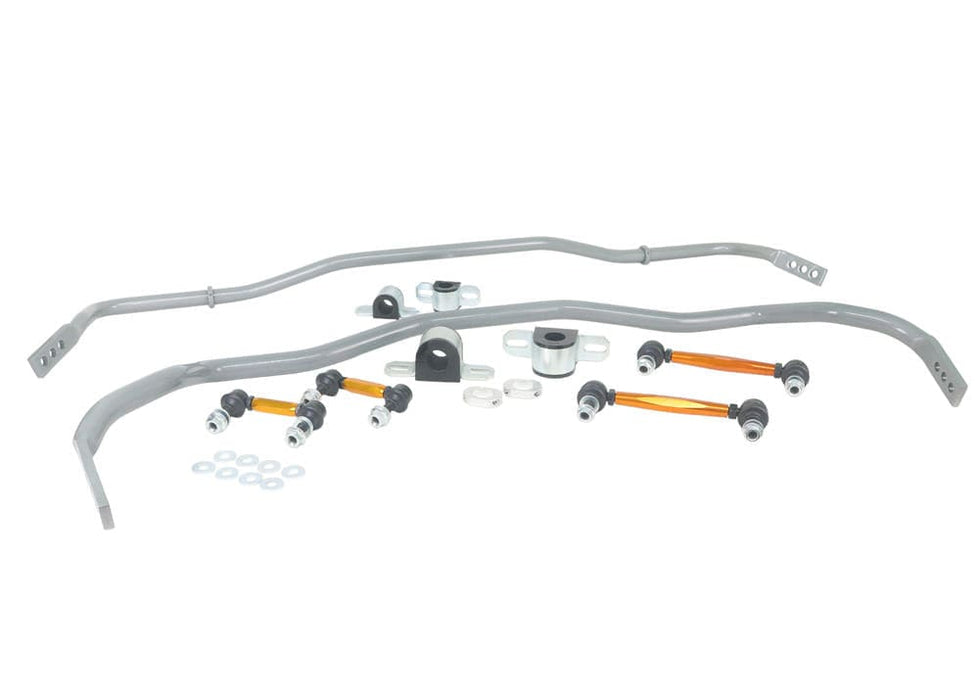 Whiteline 133 x 33 x 10 cm Front and Rear Sway Bar - Vehicle Kit to Suit Ford Mustang S550 FM, FN Autofit