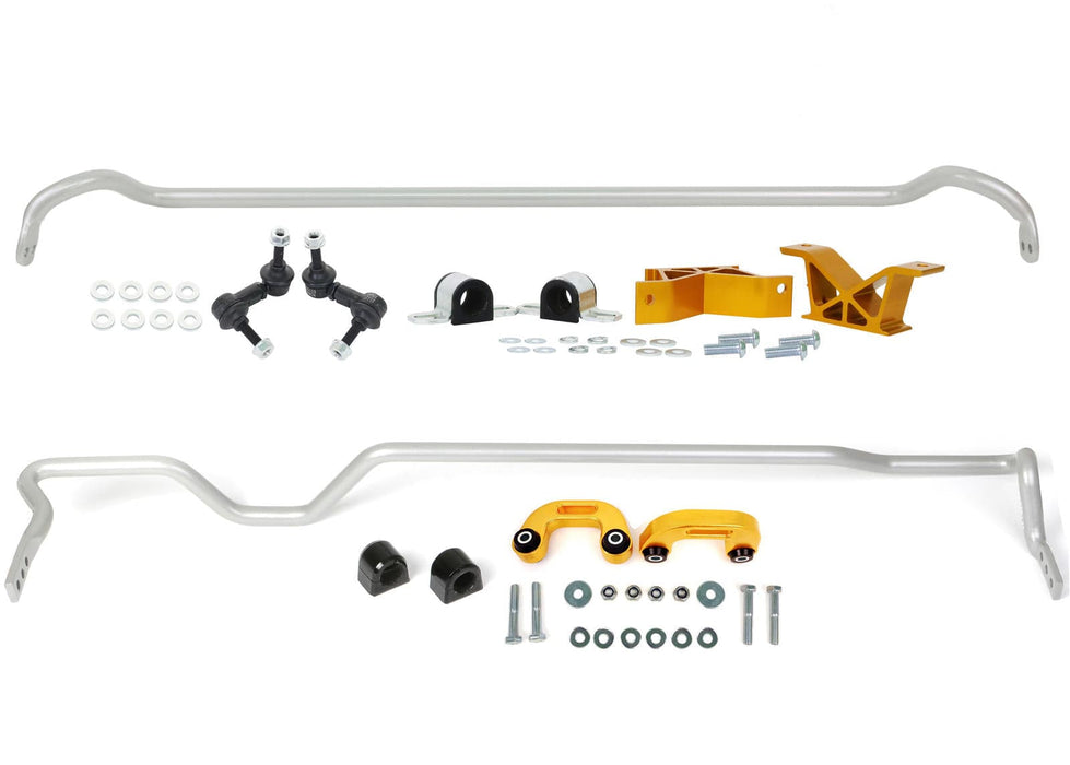 Whiteline 170 x 40 x 10 cm Front and Rear Sway Bar - Vehicle Kit to Suit Subaru GC WRX/STi Autofit