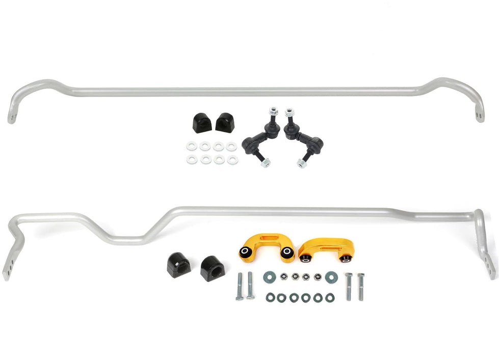 Whiteline 170 x 40 x 10 cm Front and Rear Sway Bar - Vehicle Kit to Suit Subaru GC WRX/STi Autofit
