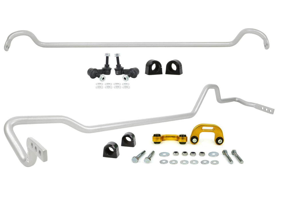 Whiteline 170 x 40 x 10 cm Front and Rear Sway Bar - Vehicle Kit to Suit Subaru GC WRX/STi Autofit