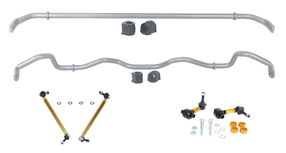Whiteline 170 x 40 x 10 cm Front and Rear Sway Bar - Vehicle Kit to Suit Subaru WRX VB, VN Autofit