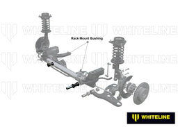 Whiteline 20 x 14 x 7 cm Front Steering Rack and Pinion - Mount Bushing Kit to Suit Honda Civic Type R VII Gen and Integra DC5 Autofit