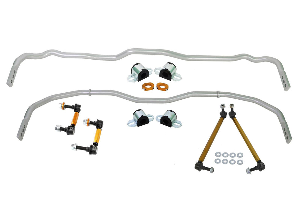 Whiteline 200 x 20 x 20 cm Front and Rear Sway Bar - Vehicle Kit to Suit Toyota Yaris XP Awd Autofit