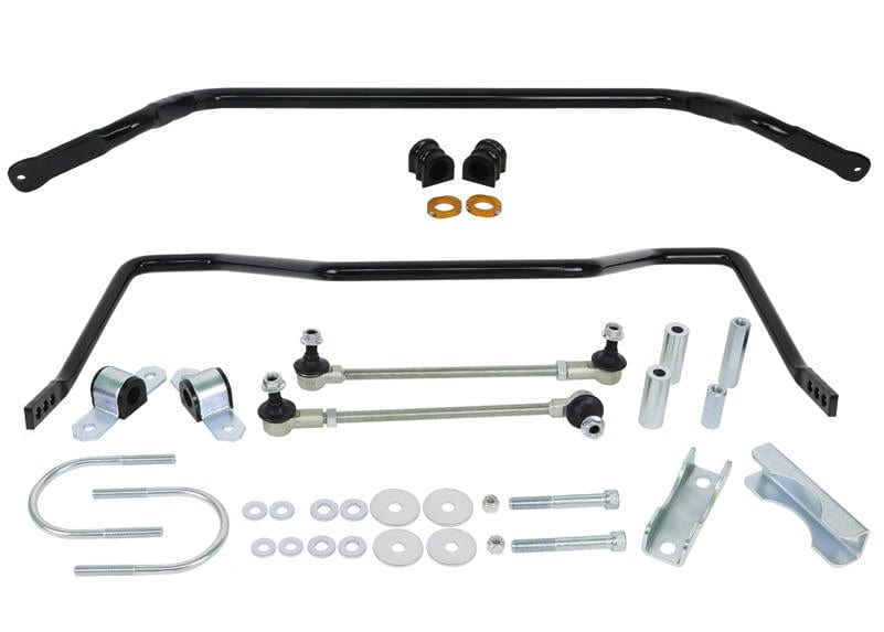 Whiteline 210 x 20 x 20 cm Front and Rear Sway Bar - Vehicle Kit to Suit Nissan Navara D40 4wd Autofit