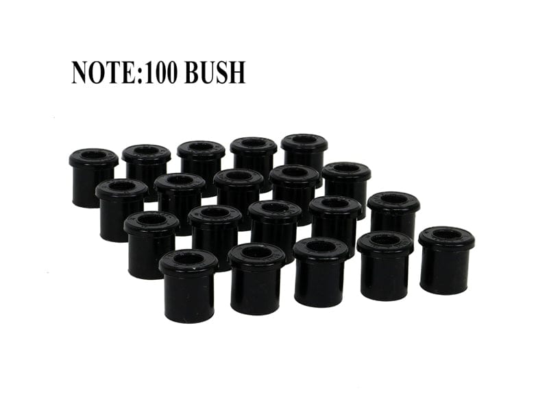 Whiteline 22 x 14 x 19 cm / OD=30.2, ID=18.4, L=34.5mm - bulk pack containing 100 loose bushings Leaf Spring - Bushing Kit - Bulk to Suit Toyota HiLux, Land Cruiser, 4Runner and HiAce Autofit