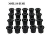Whiteline 22 x 14 x 19 cm / OD=35, ID=18.2, L=41mm - bulk pack containing 100 loose bushings Leaf Spring - Bushing Kit - Bulk o Suit Nissan Patrol and Toyota Land Cruiser Autofit