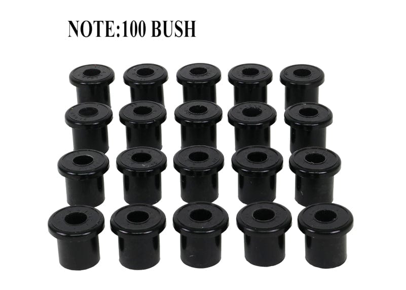 Whiteline 22 x 14 x 19 cm / OD=35, ID=18.2, L=41mm - bulk pack containing 100 loose bushings Leaf Spring - Bushing Kit - Bulk o Suit Nissan Patrol and Toyota Land Cruiser Autofit